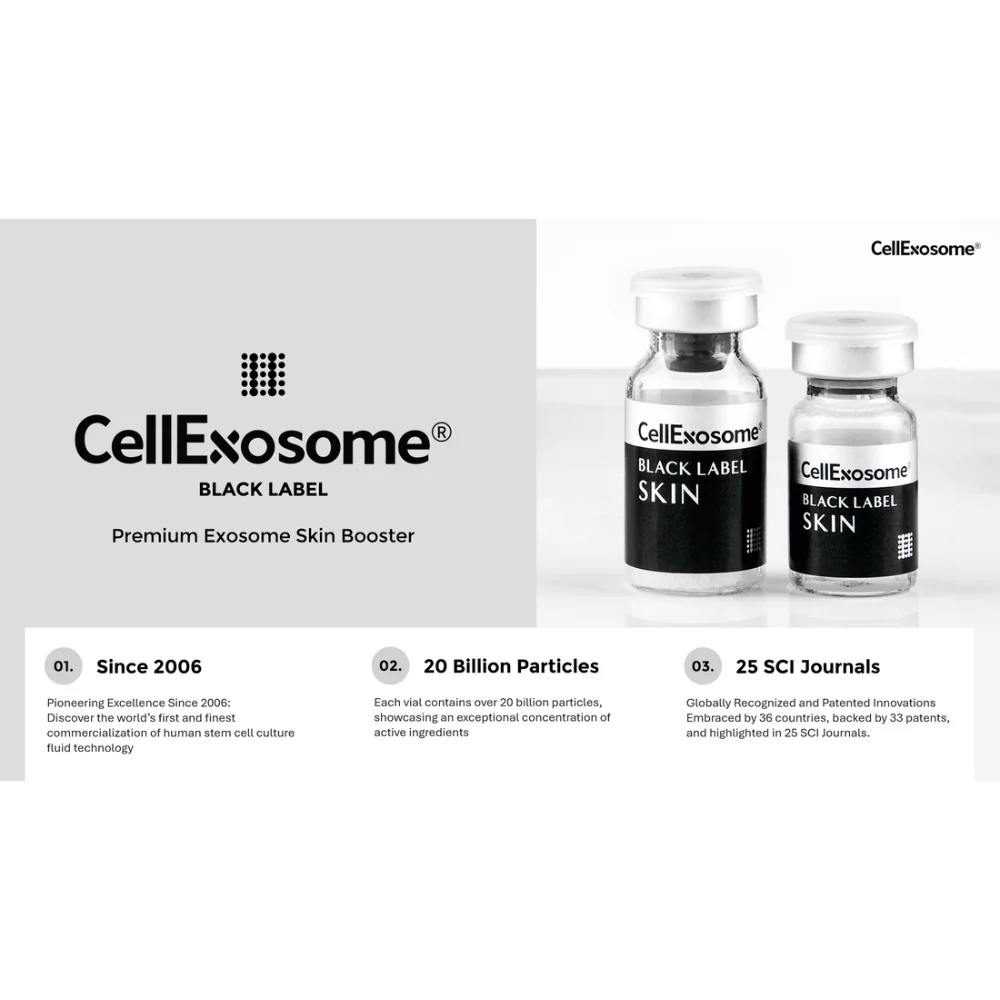 CellExosome Black Label Skin - Exosome Skin Regeneration Ampoule - Image 8