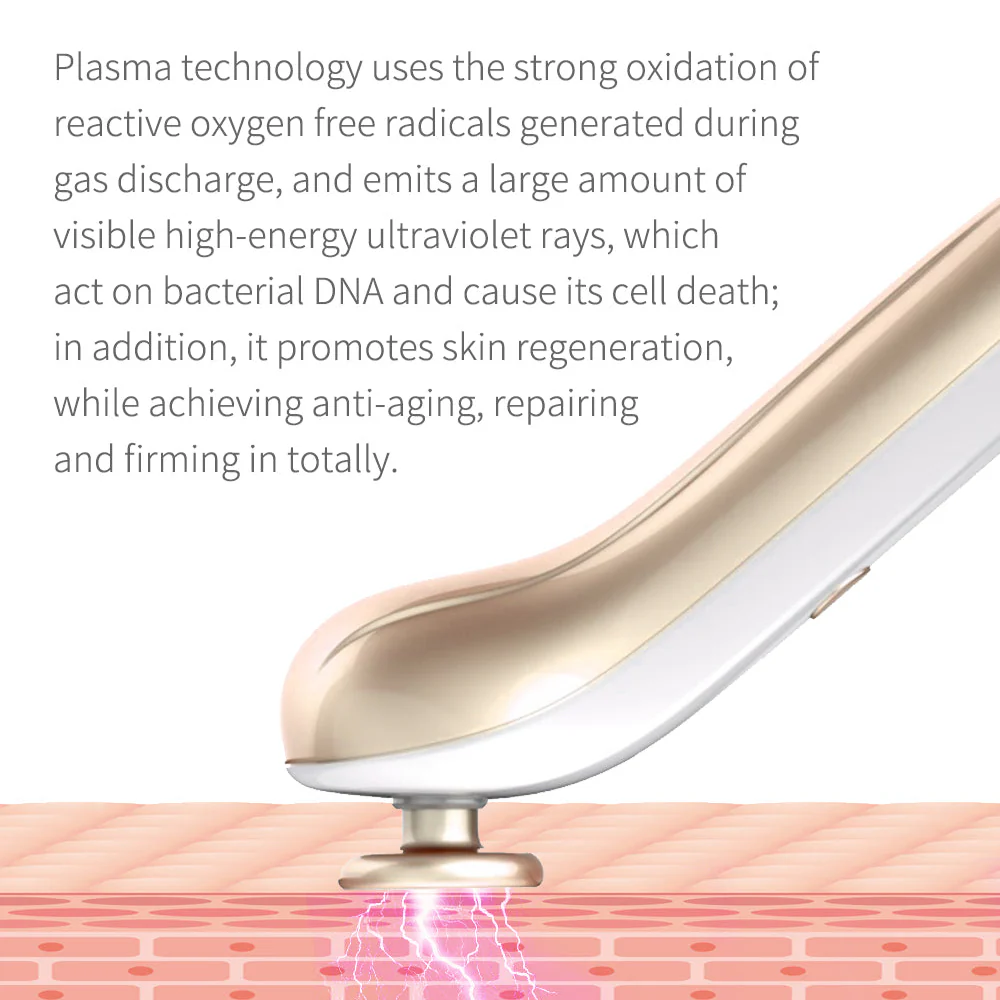 CleanSmooth Cold Plasma Facial Wand - Image 2