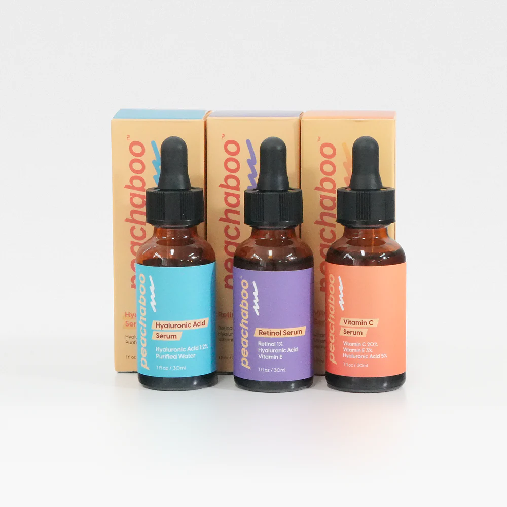 Triple Power Age Defying Serum 3-Pack (Retinol, Vitamin C, Hyaluronic Acid) - Image 2