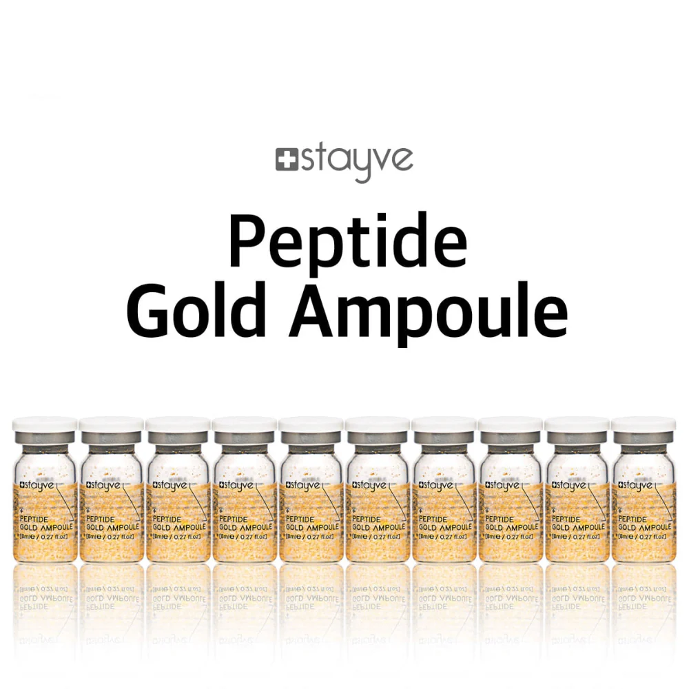 Stayve Peptide Gold Ampoule Kit (8ml x 10 vials) - Image 4